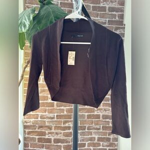 Black bolero. Never been worn.